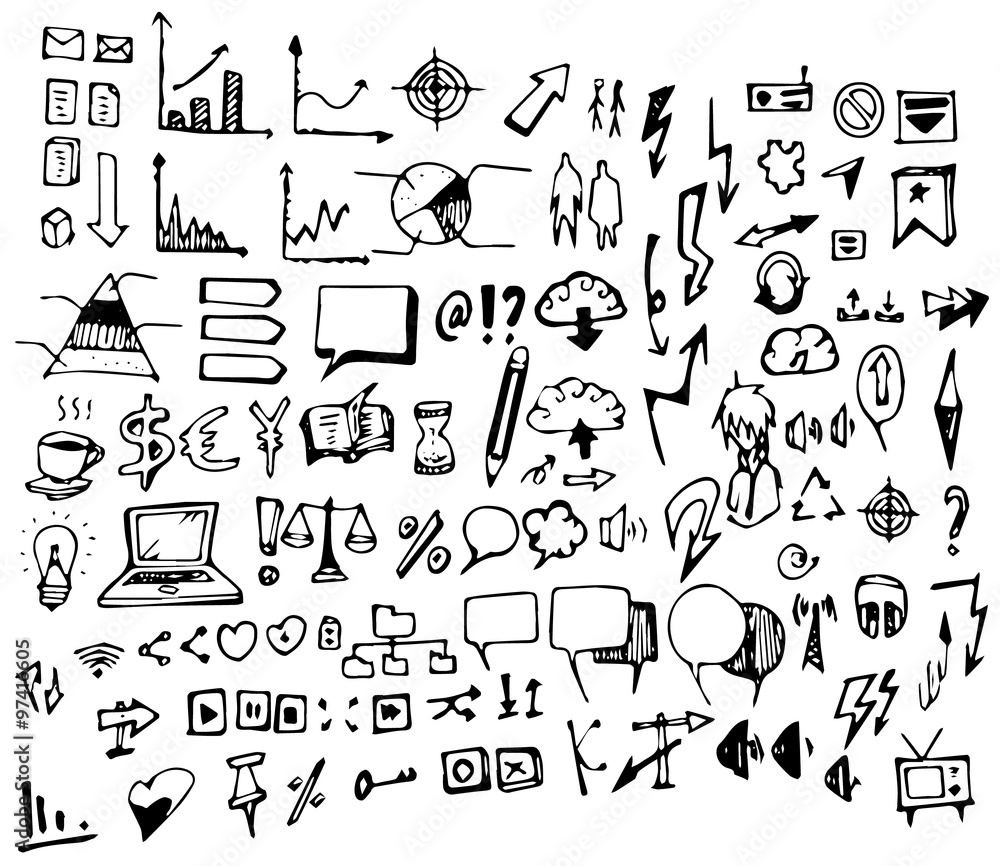 Business doodles Business doodles
