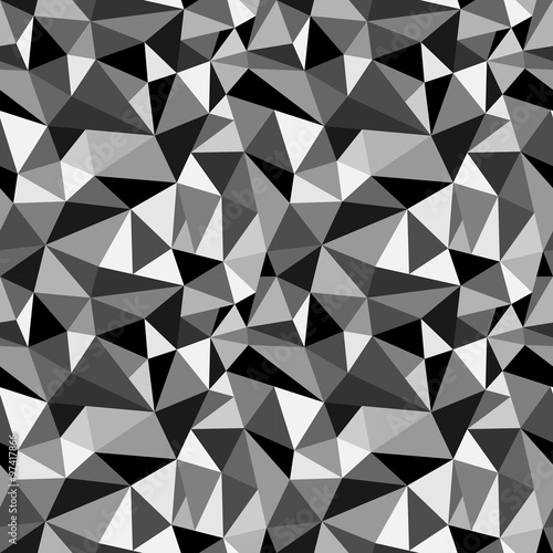 Abstract geometric rumpled triangular vector illustration graphic background. Digital vector illustration