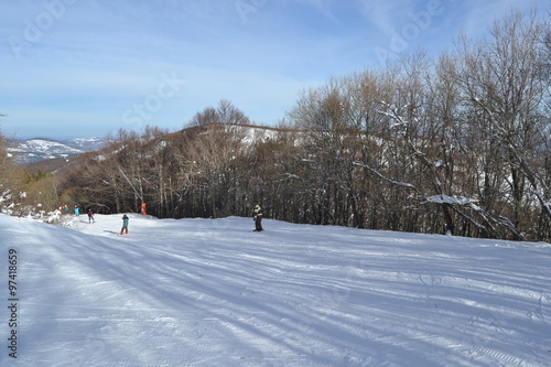 winter and ski