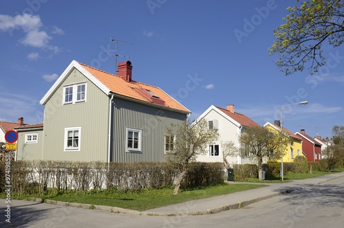 Canvas Print Swedish middle class home