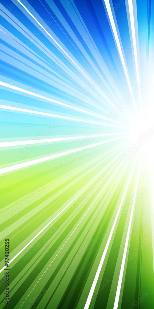 summer meadow flyer design element background blur summer meadow flyer design element background blur