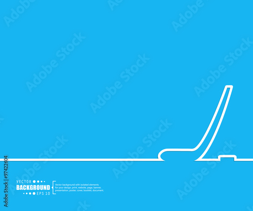 Canvas Print Abstract vector background