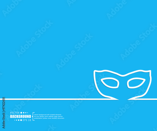 Abstract vector background. For web and mobile app, illustration template design, creative business info graphic, brochure, banner, presentation, concept poster, cover, booklet, document, line logo