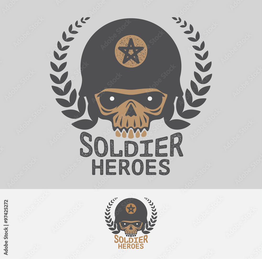 Soldier heroes club and logo Soldier heroes club and logo