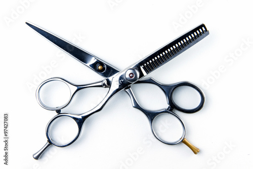 hair cutting scissors for hairdressers.