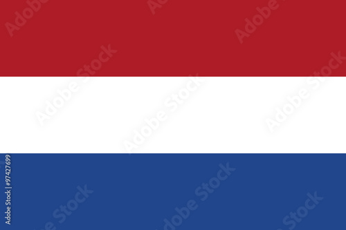 Wallpaper Mural Flag of the Netherlands