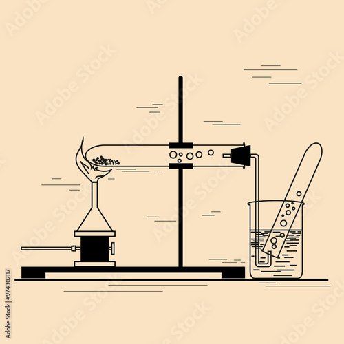 Conducting chemical test on getting oxygen