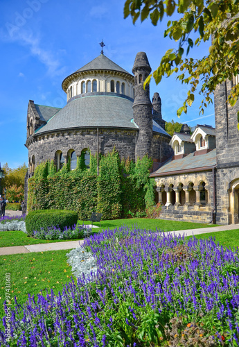 Photography ampus of University of Toronto in autumn in Toronto, Canada.