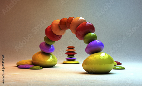 Photography Zen stones