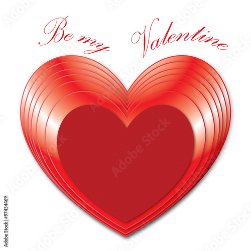 Herz - Happy Valentine - Valentinstag - Freisteller