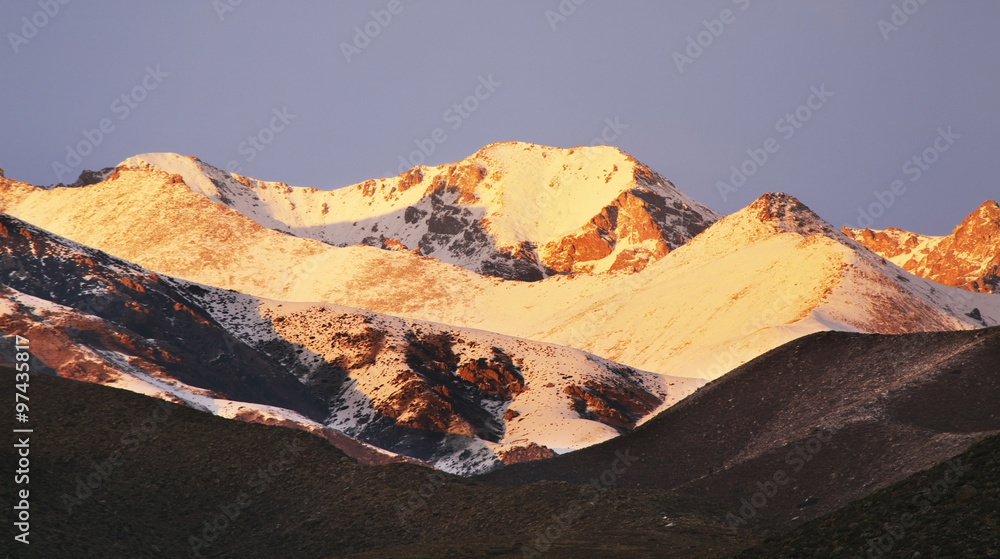 Kungoy Ala-Too ridge. Kyrgyzstan