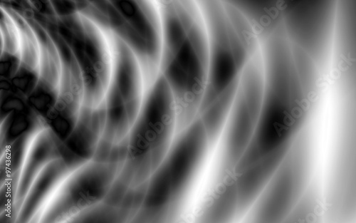 Fototapeta Naklejka Na Ścianę i Meble -  Energy wave silver abstract backdrop