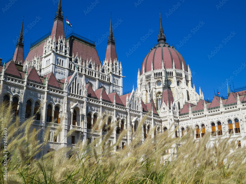 Obraz premium Parliament Building, Budapest, Hungary