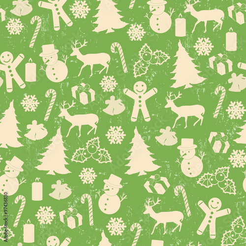 Seamless pattern for Christmas