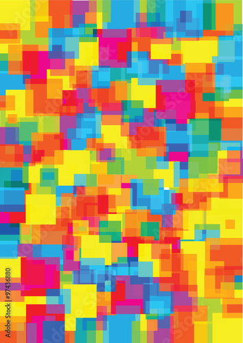 bright squares vector background