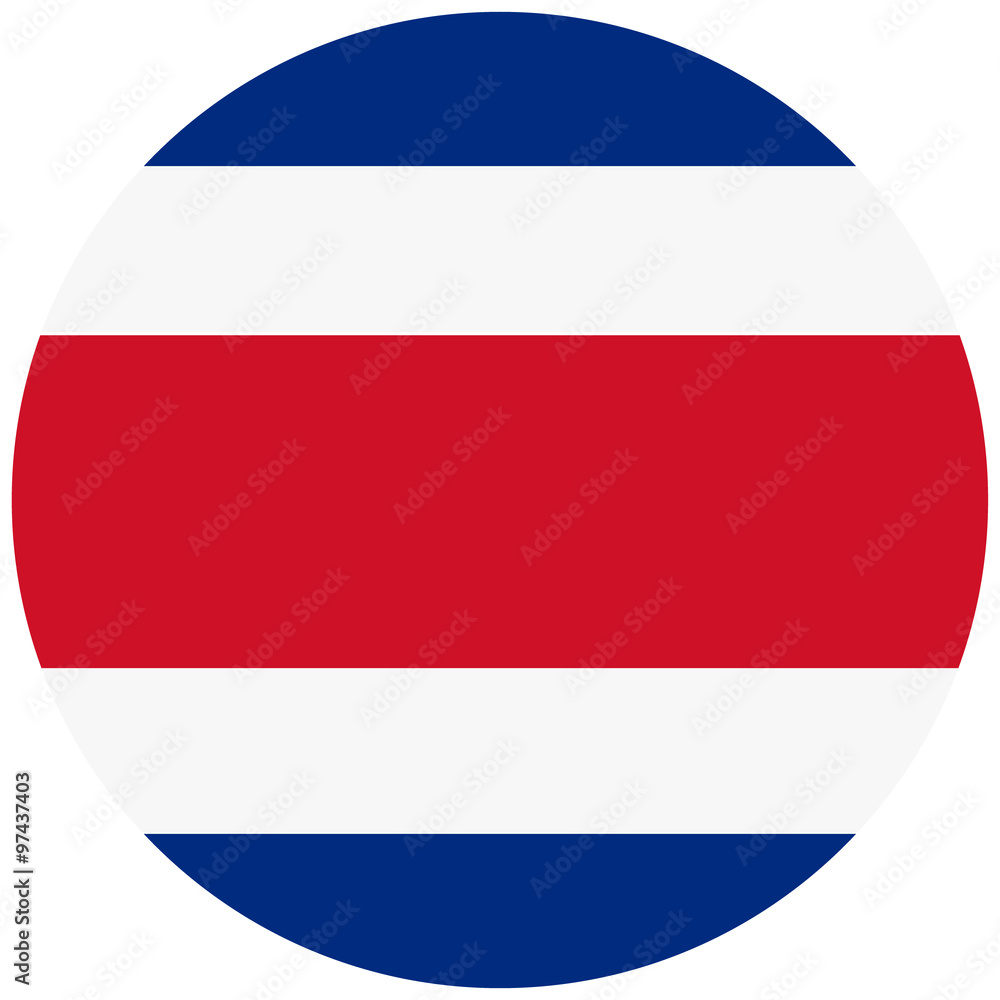 Obraz premium Costa rica flag