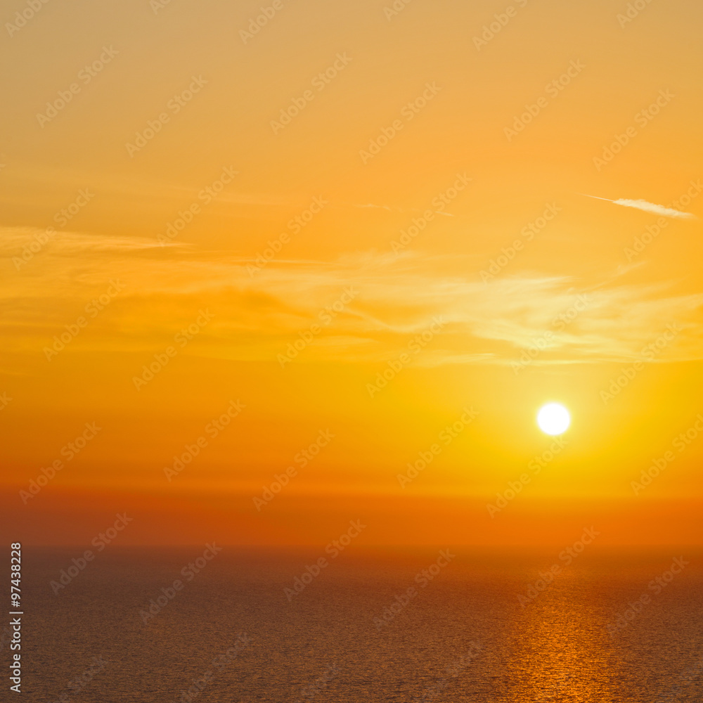 in santorini greece sunset and the sky mediterranean red sea in santorini greece sunset and the sky mediterranean red sea
