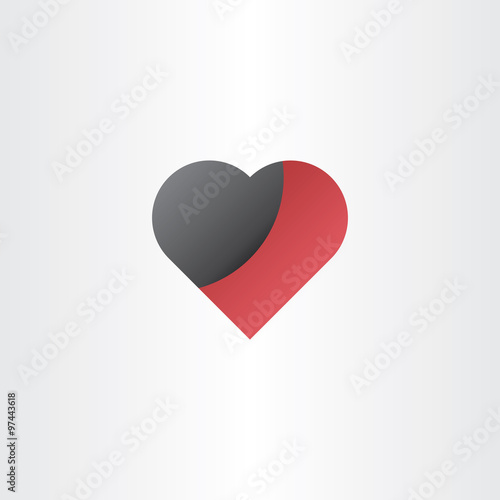 damaged heart love hurts concept vector