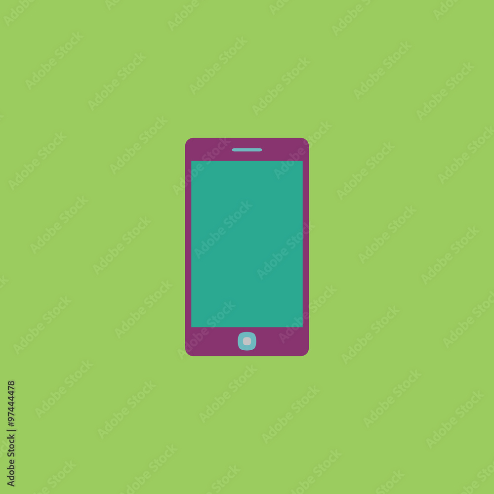 Vector illustration of smartphone icon Vector illustration of smartphone icon