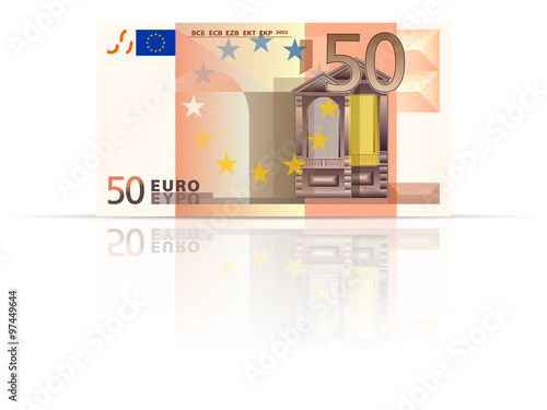Fifty euro banknote