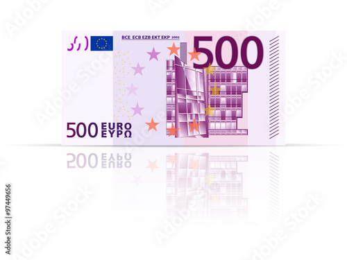 Five hundred euro banknote
