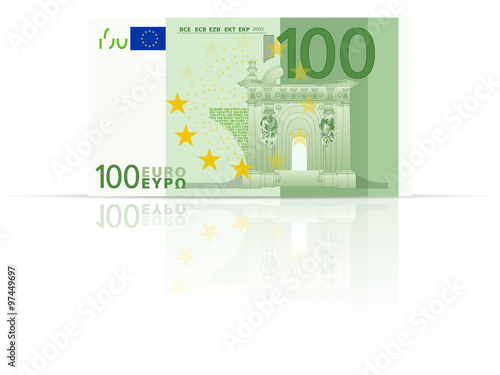 One hundred euro banknote