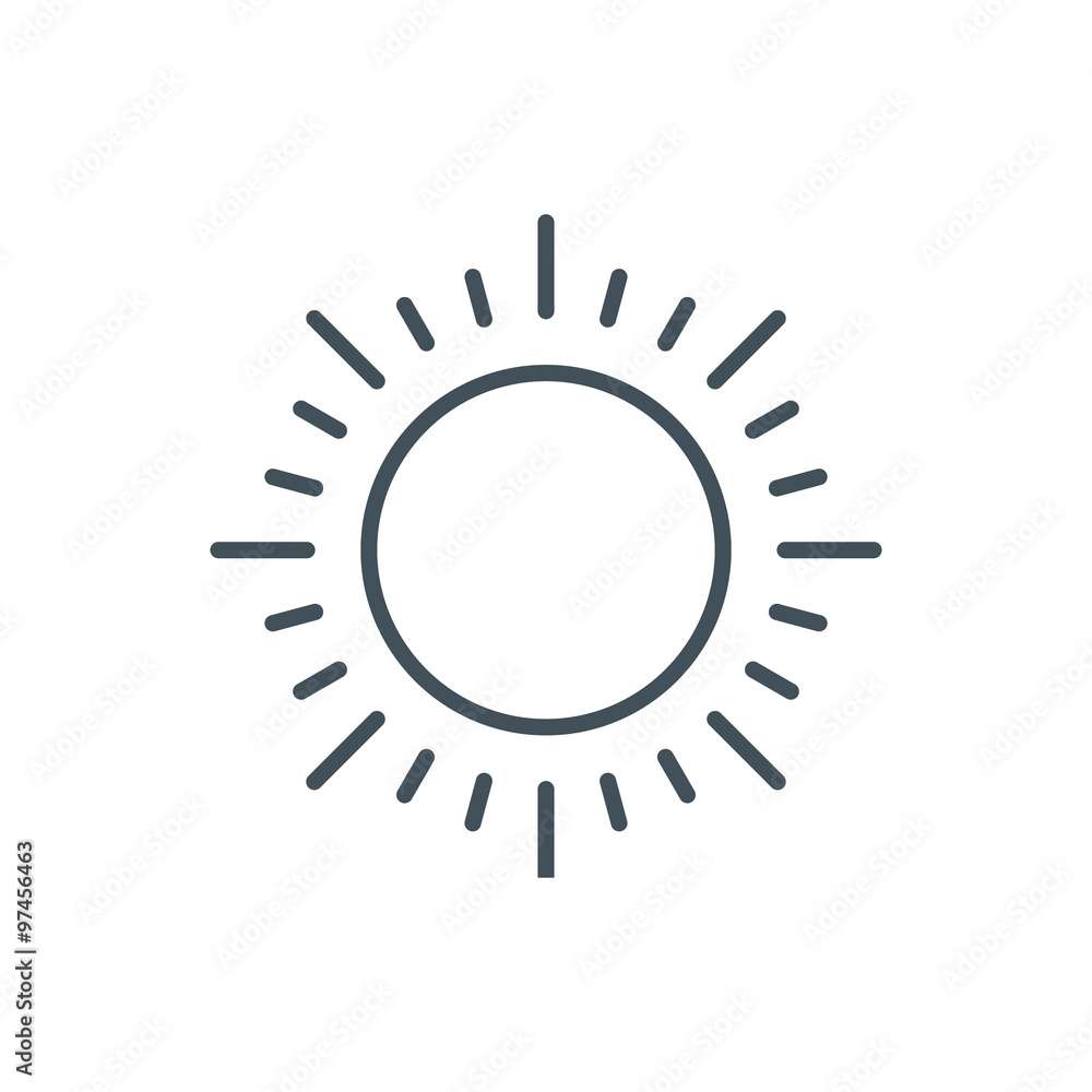 Solar power icon Solar power icon