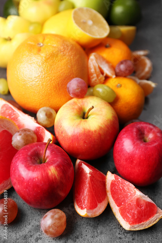 Fruits closeup