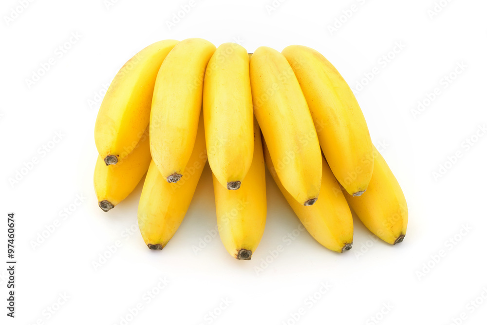 Bananas isolated on white background Bananas isolated on white background