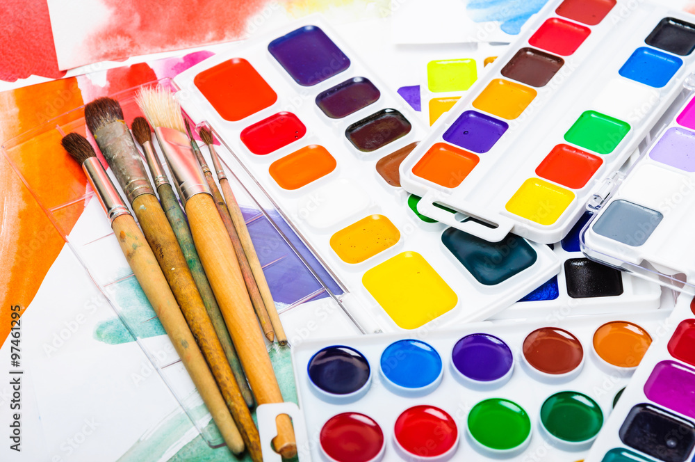 New watercolor paints New watercolor paints