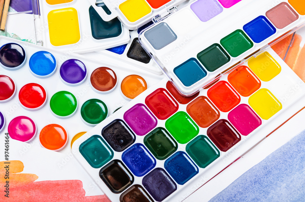 New watercolor paints New watercolor paints
