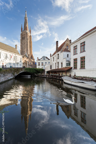 Bruges in Belgium 
