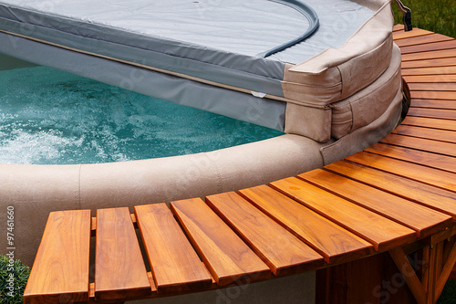 Aqua spa hot tub cover
