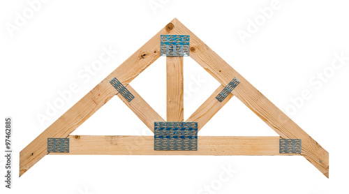 roof truss isolated