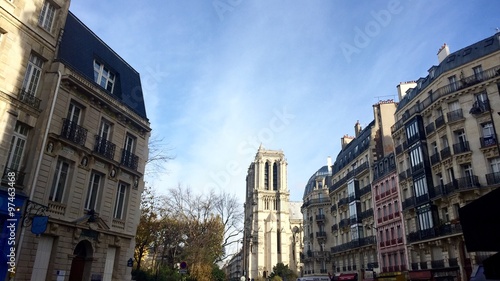 Parigi, Notre Dame da Quai de Montebello © lamio