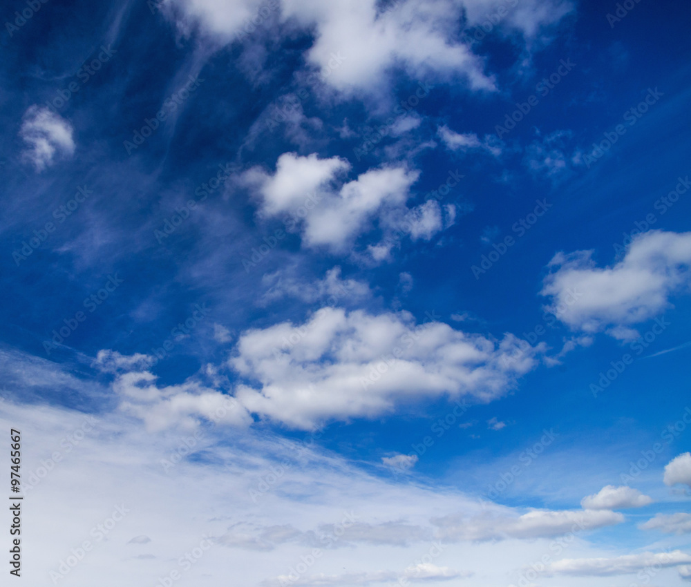 Obraz premium Blue sky.