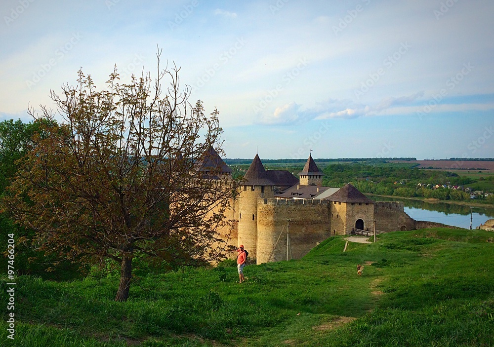 Fototapeta premium Khotyn fortress