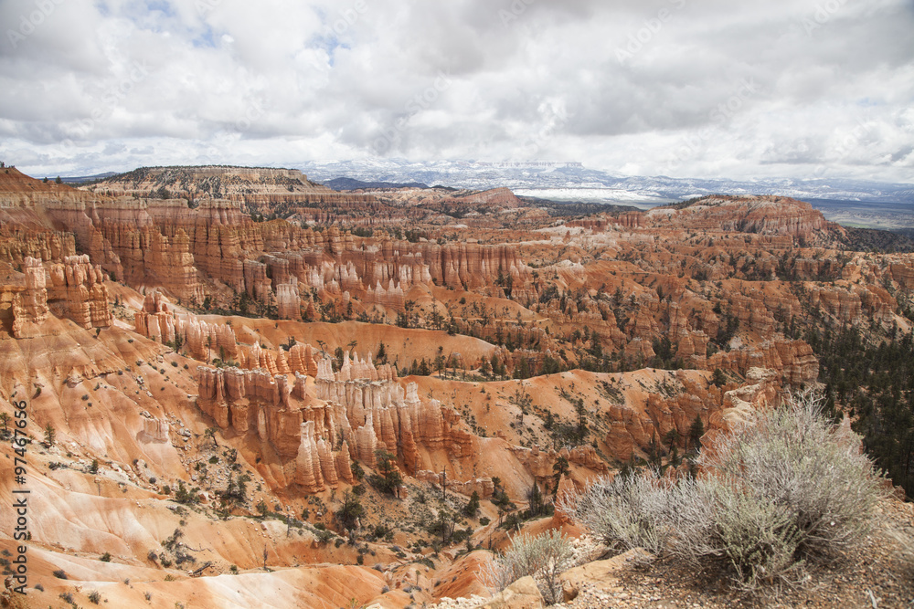 2015-12-05 Snow storm over Bryce Canyon, Utah