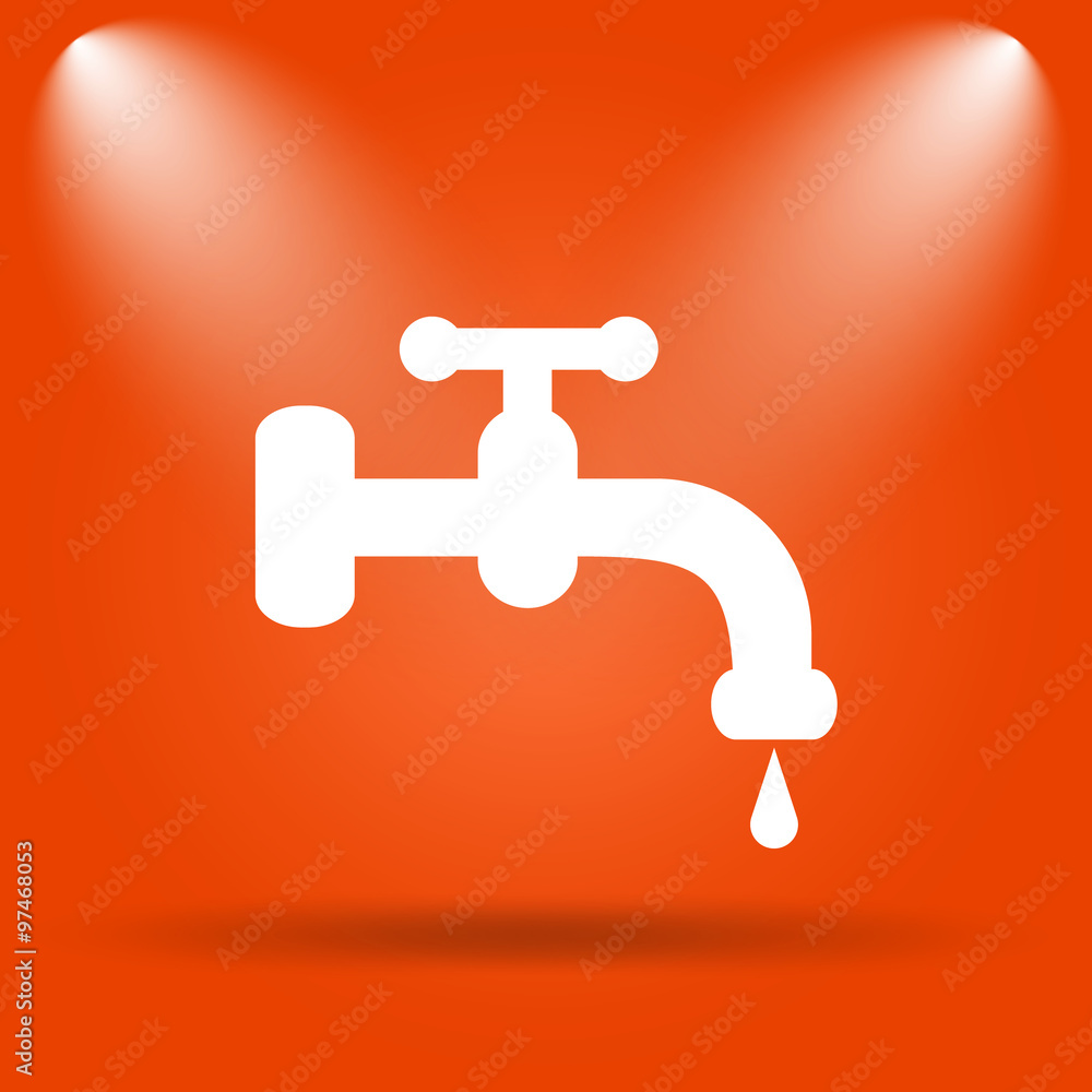 Water tap icon Water tap icon