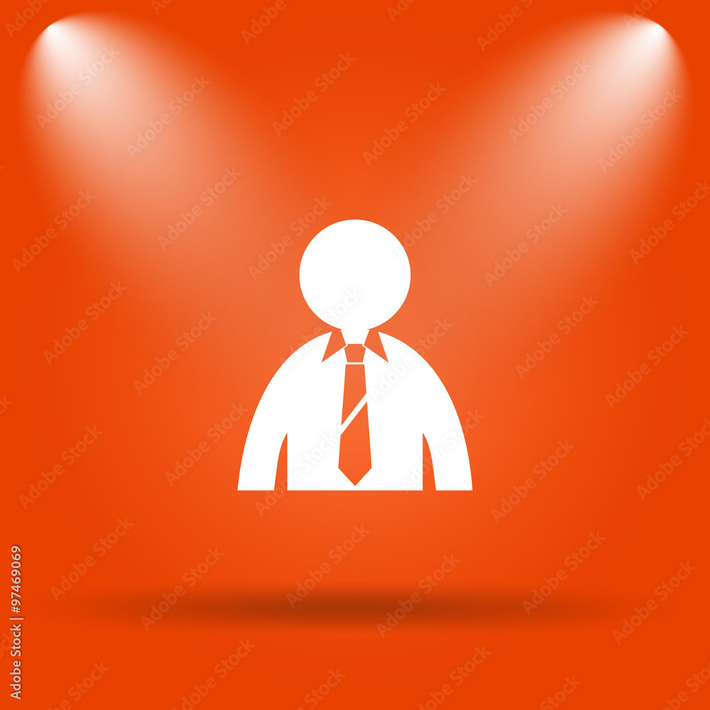 Business man icon Business man icon