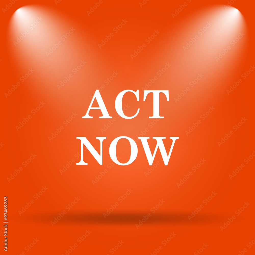 Act now icon Act now icon