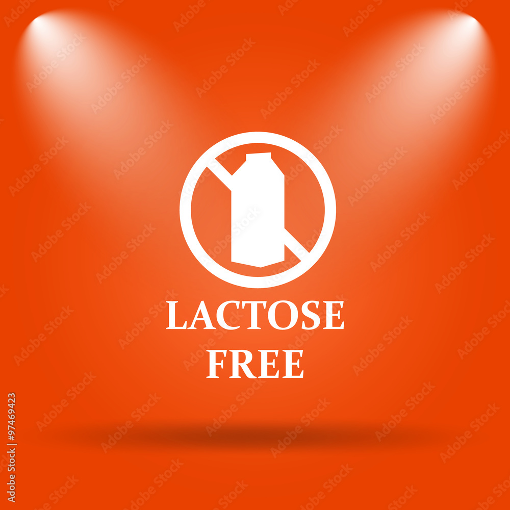 Lactose free icon Lactose free icon