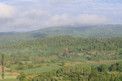 Tropical Mountain Range,This place is in the Phurua national par photo