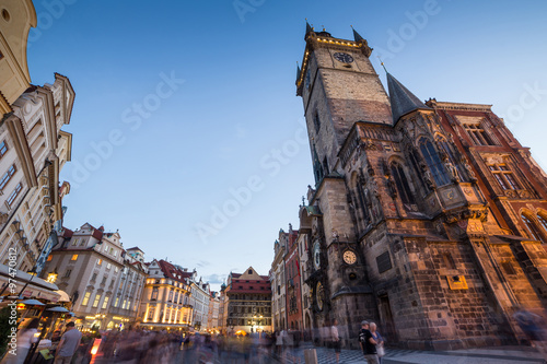 15 June 2014 : PRAGUE IN CZECH ,View from Prague OLD TOWN SQU