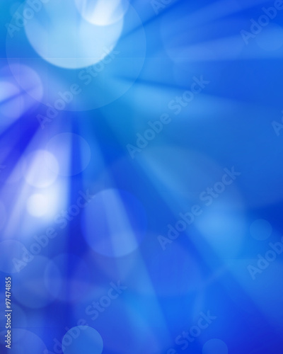 abstract romantic background blue heart
