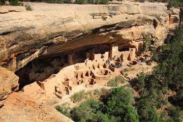 Fotobehang Natuurpark Cliff Palace in Mesa Verde  © Brad Pict