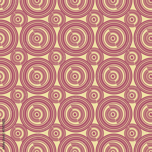 Seamless pattern with circles. Vector