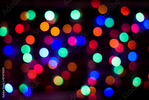 Colorful Bokeh Background