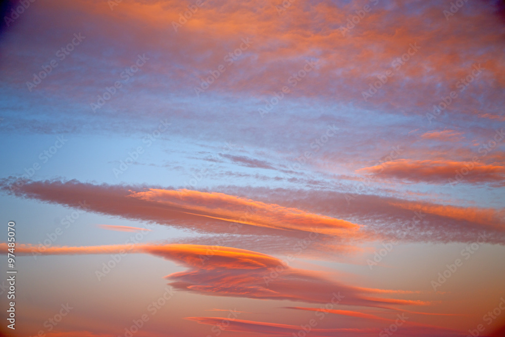 in the colored sky white soft and background in the colored sky white soft and background