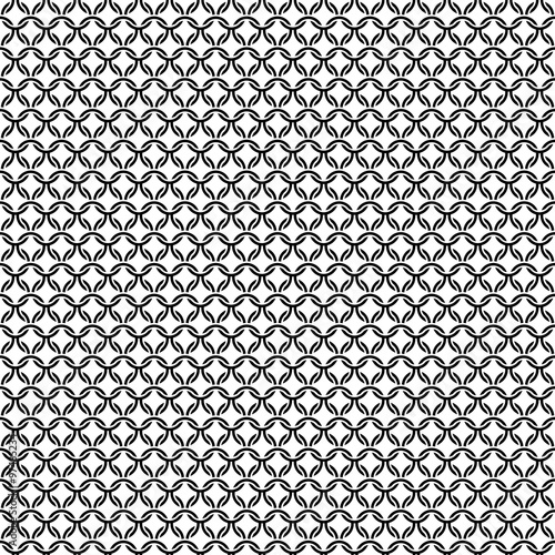 Chain armor black circle elements seamless pattern background te